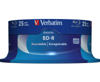 VERBATIM BluRay 6x 25GB DataLife cake 25 szt - 408500 - zdjęcie 2